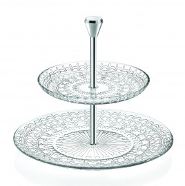2 TIERED SERVING PLATES - MEDICI