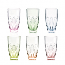 BICCHIERE NINPHEA BIBITA - 6 COLORI 